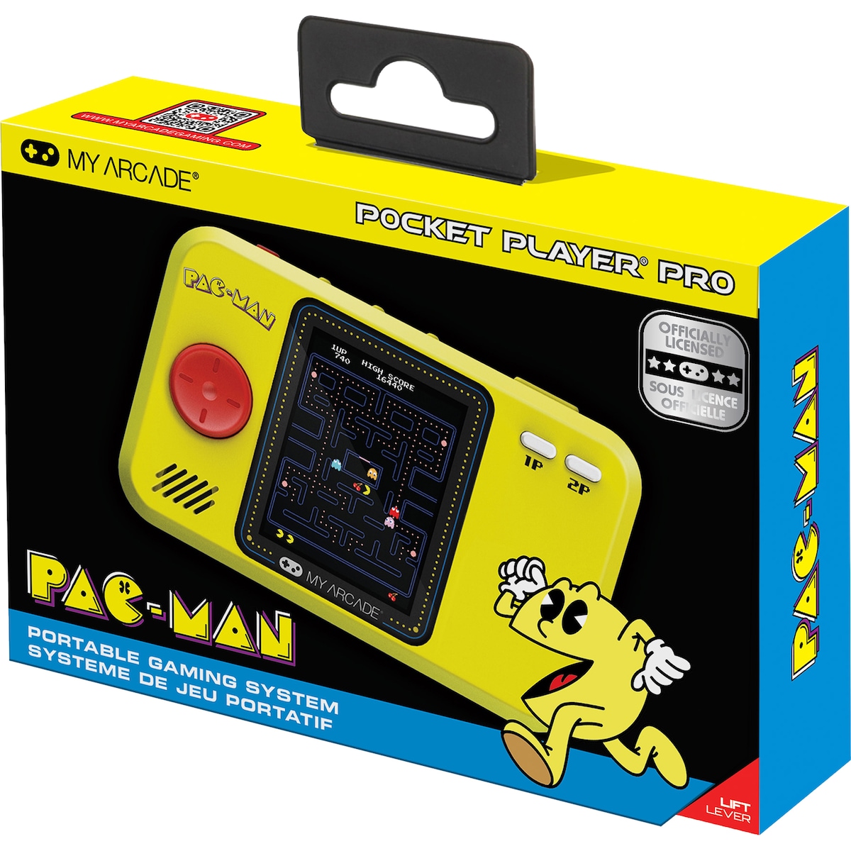 My Arcade Pocket Player Pro Pac-Man håndholdt konsoll