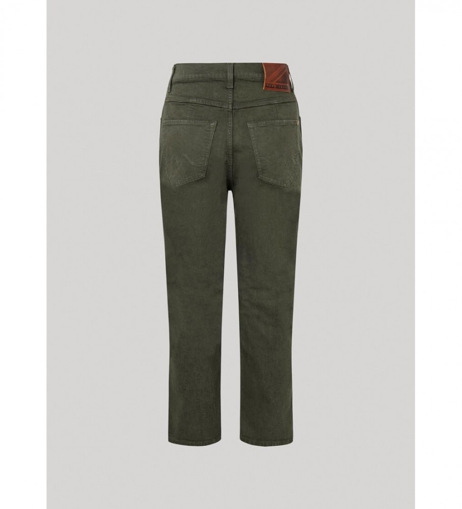 Calças verdes de trabalho Pepe Jeans Celyn