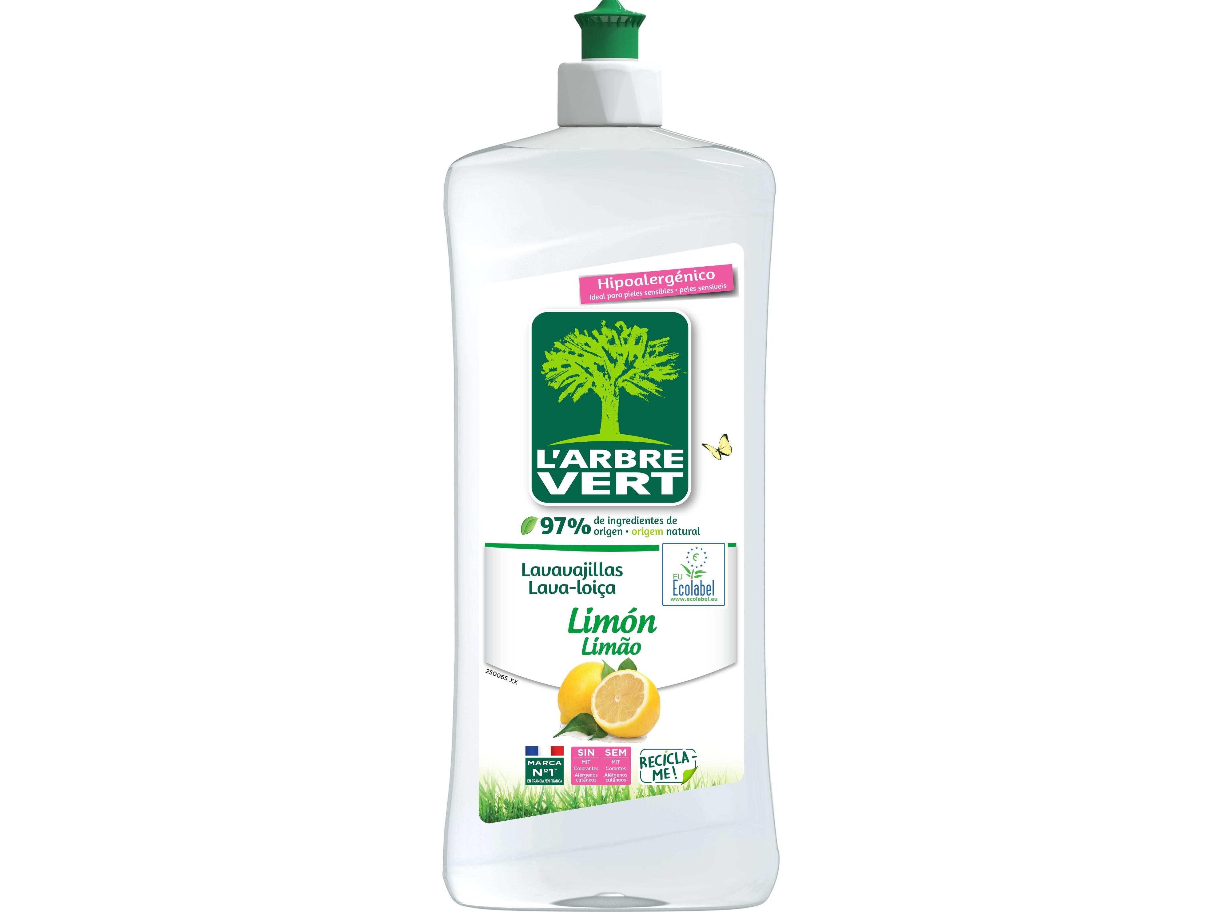 DETERGENTE LOIÇA MANUAL L'ARBRE VERT LIMÃO 750ML