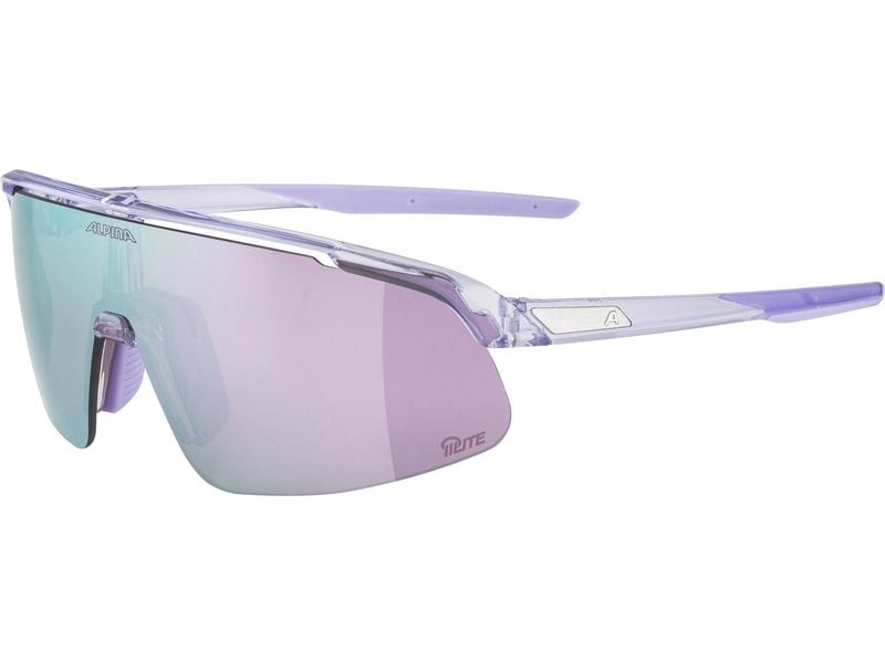 alpina Sportbrille Turbo Pro S Q-Lite - Lila Velobrille Cat. 3