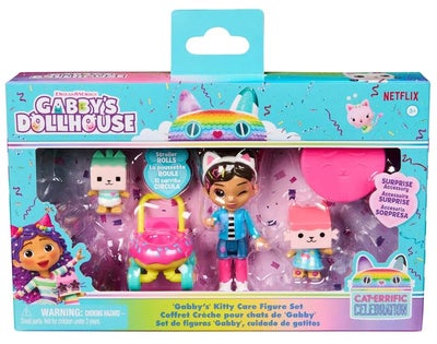 Gabby's Dollhouse Friends Kitty Care Figursett
