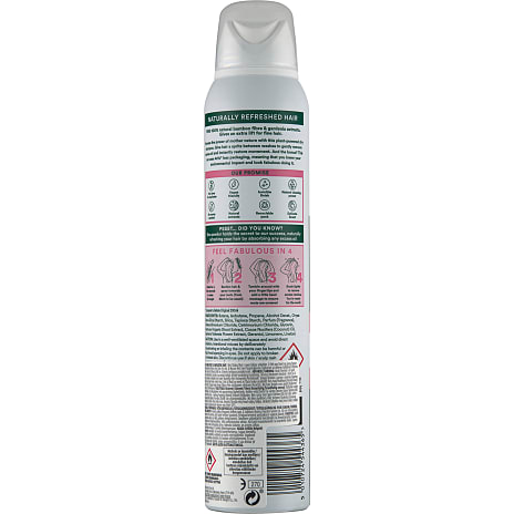 Tørshampoo Bamboo Fibre & Gardenia