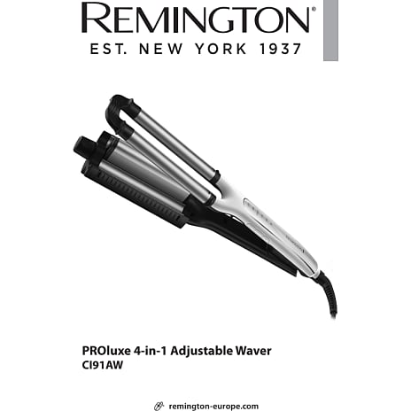 Remington PROluxe CI91AW 4-i-1 bølgejern