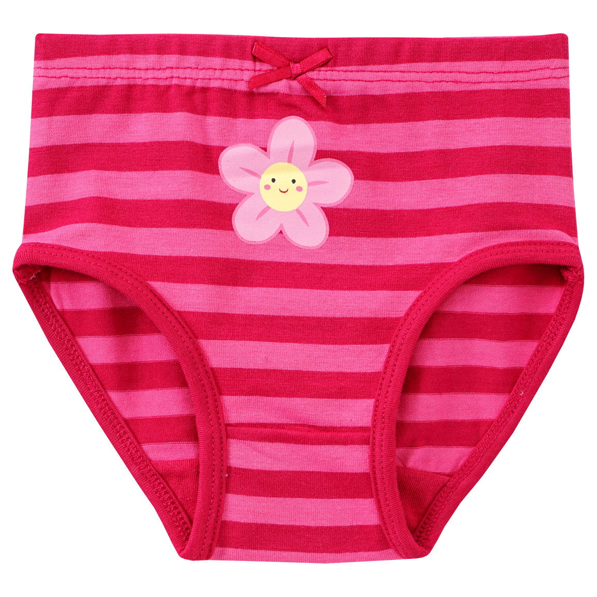 Topomini 3 Mädchen Slips in verschiedenen Dessins pink / hellblau