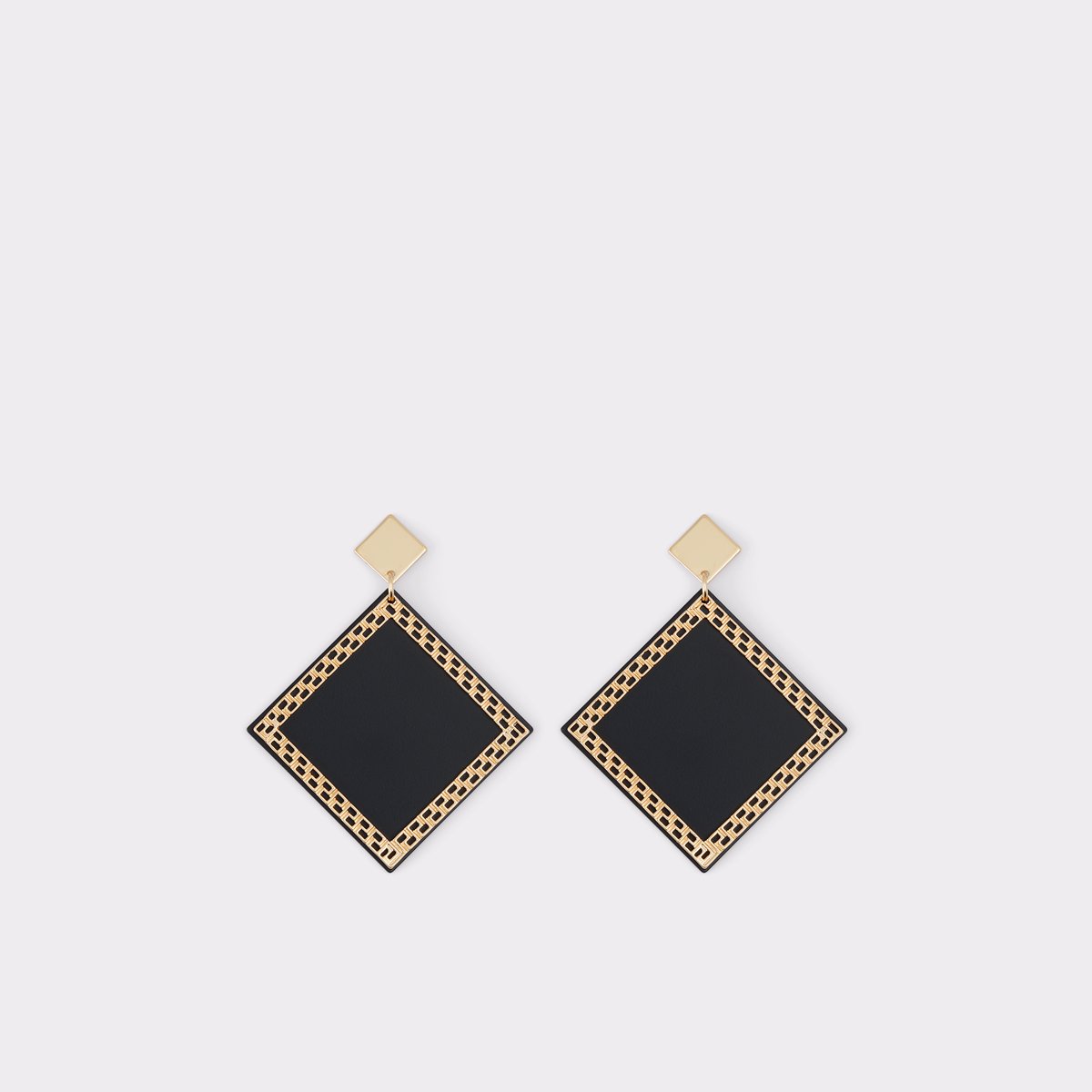 Indawgyi Black-Gold Multi Women Earrings