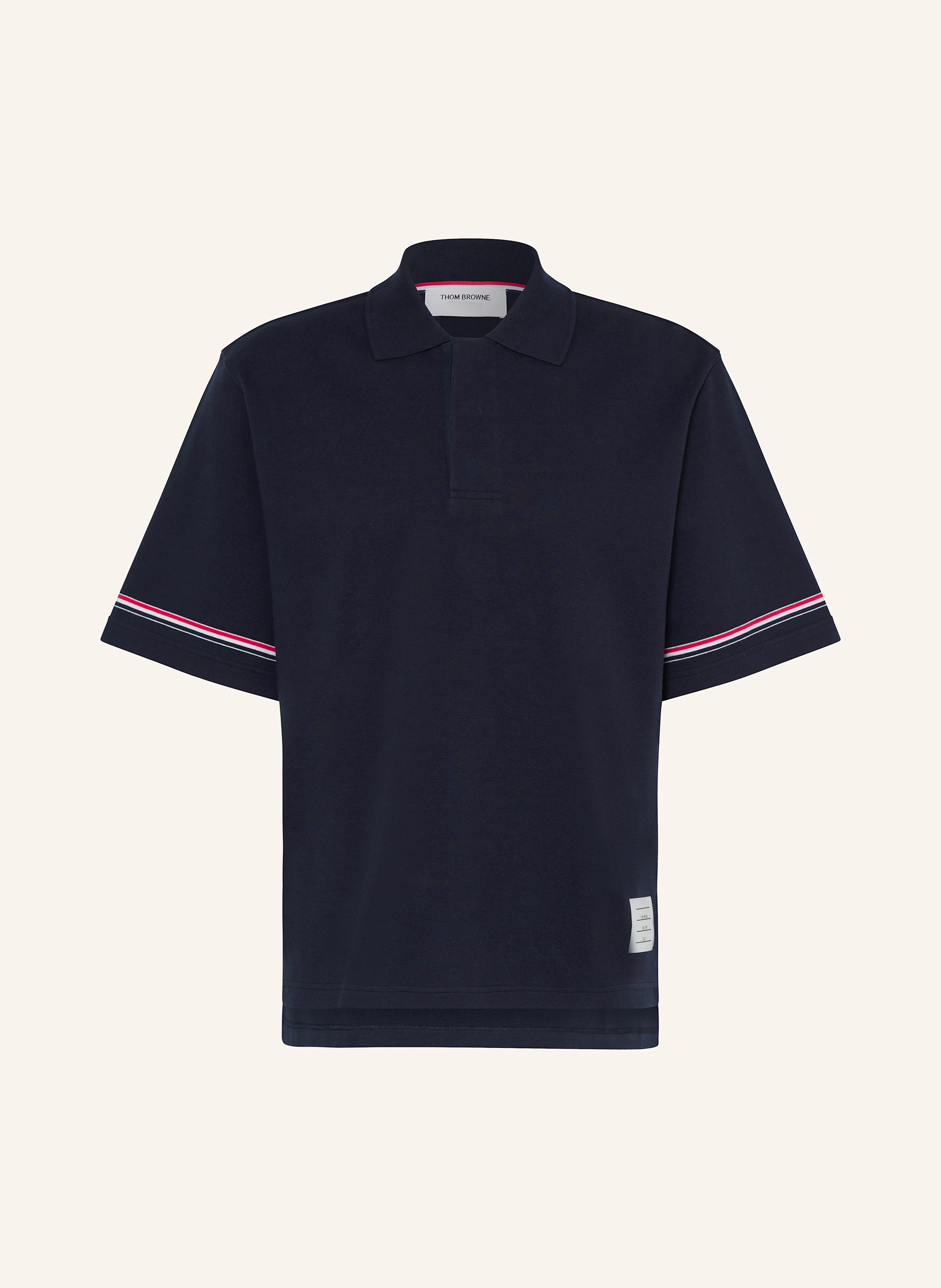 THOM BROWNE. Jersey-Poloshirt