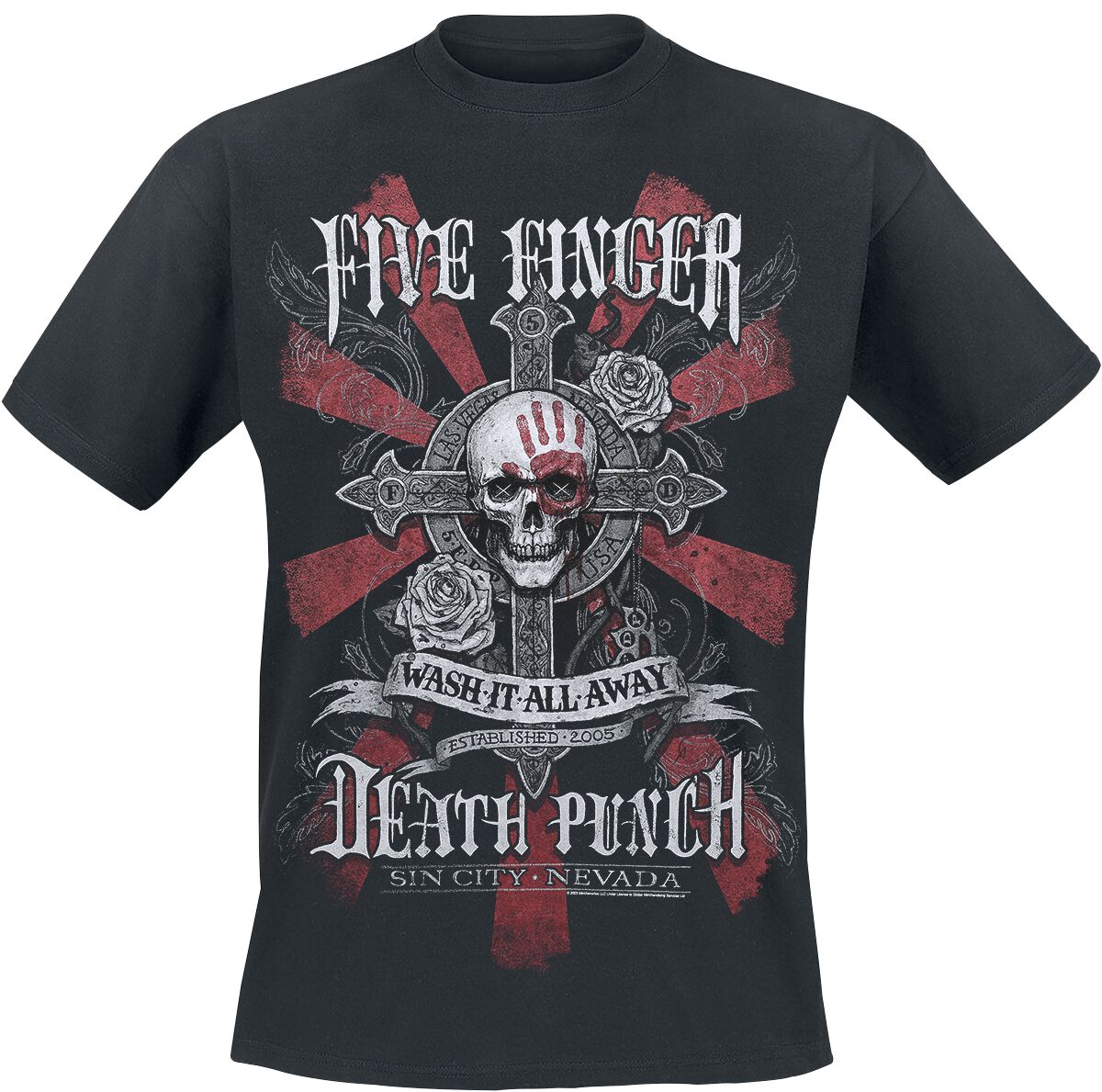 WashIt Away | Five Finger Death Punch T-Shirt Manches courtes