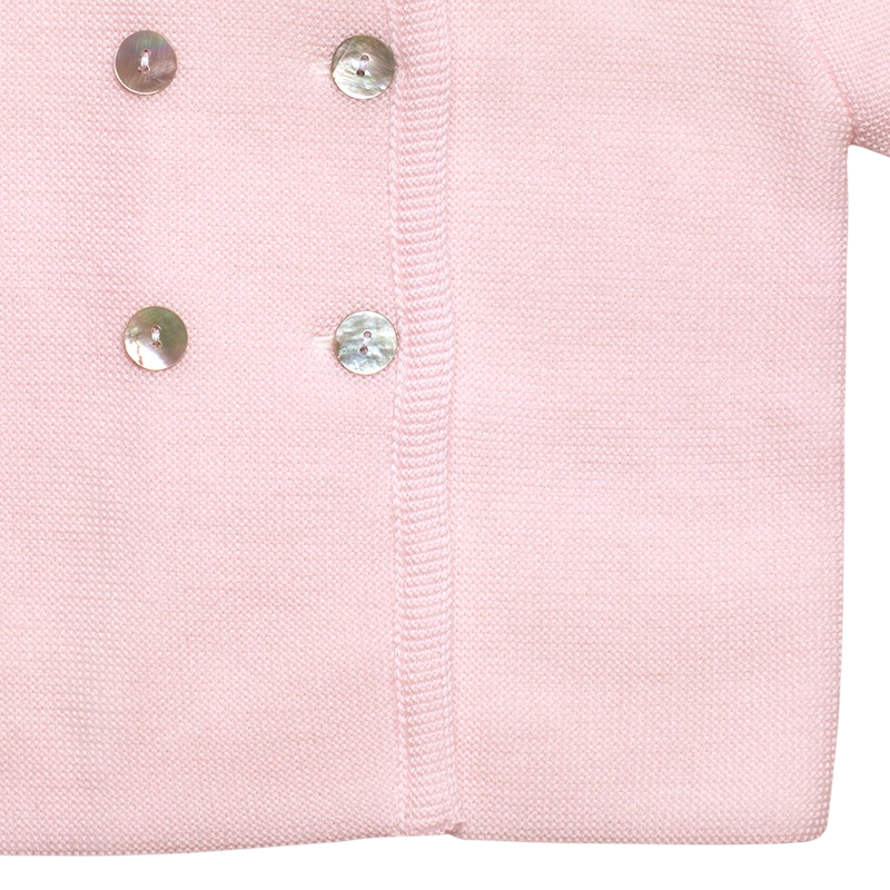 Mantel Merinowolle rosa