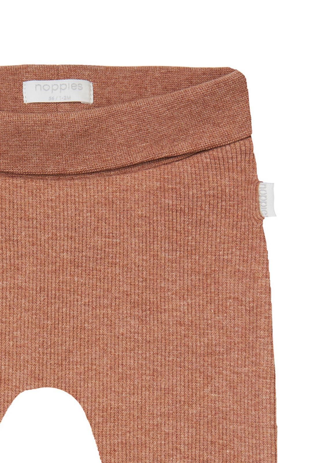 Noppies Newborn Joggingbroek Naura - Cafe Au Lait Melange