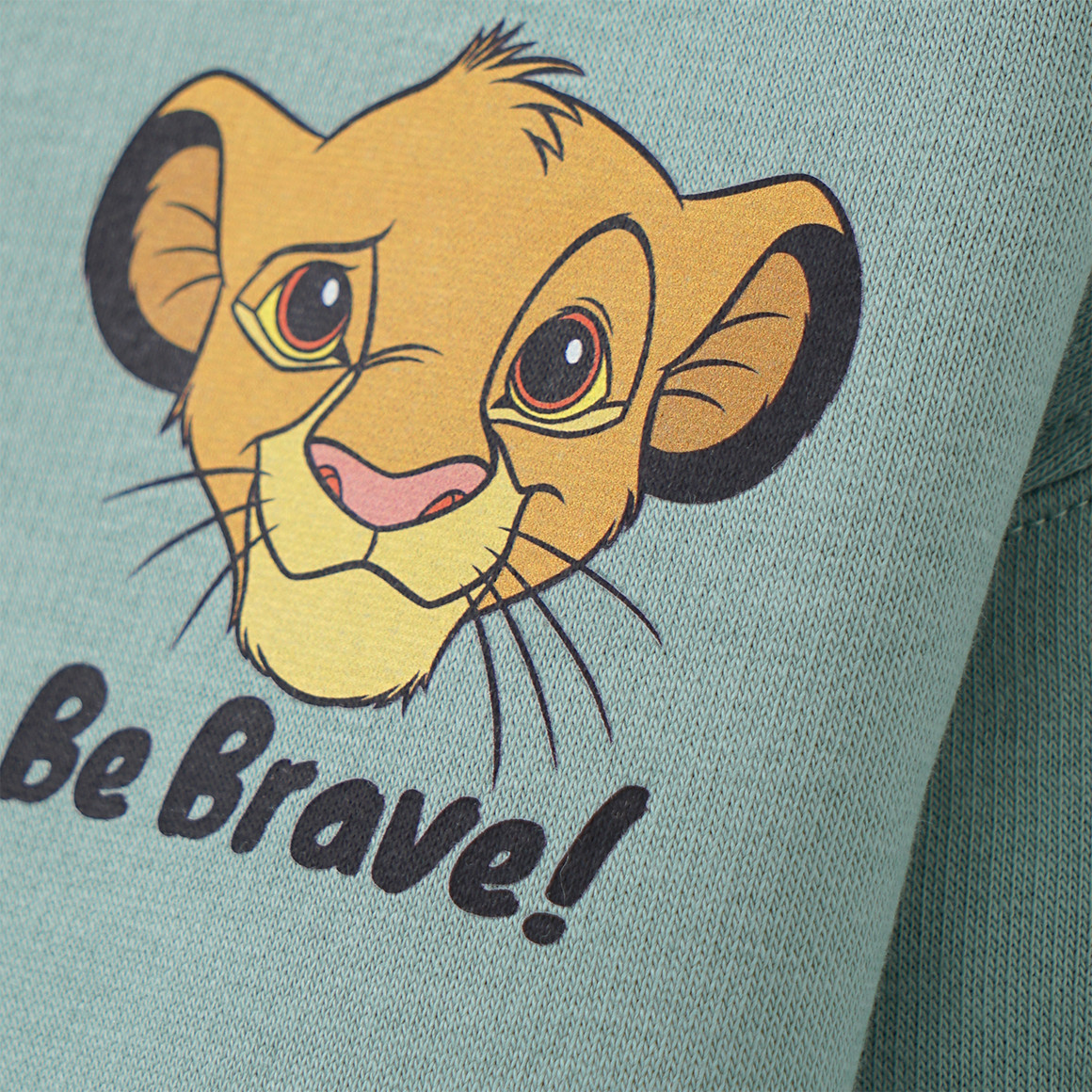 Topolino Der König der Löwen Sweatshirt oliv
