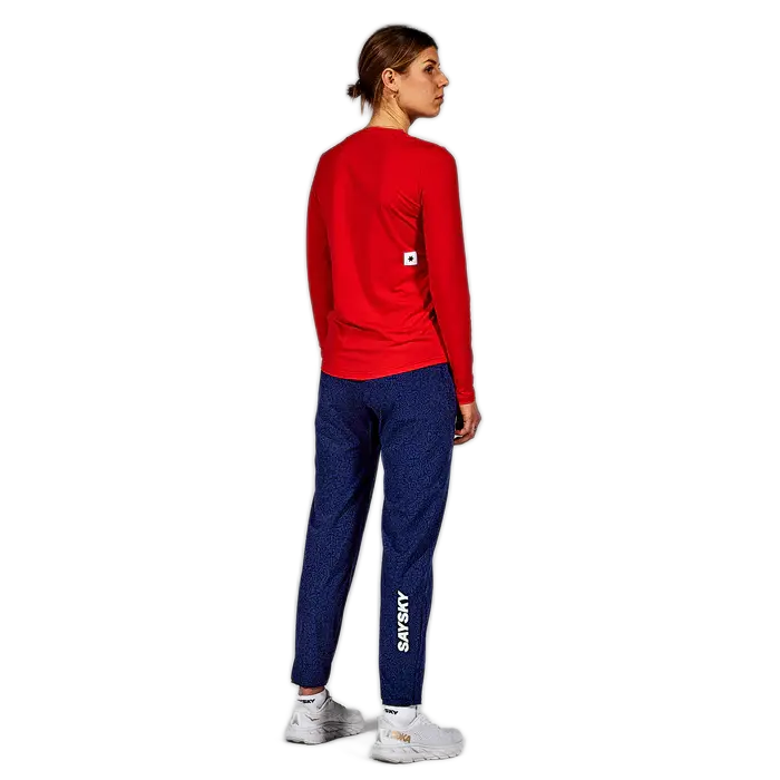 saysky w clean pace long sleeve 634 lwrls01 5004 red