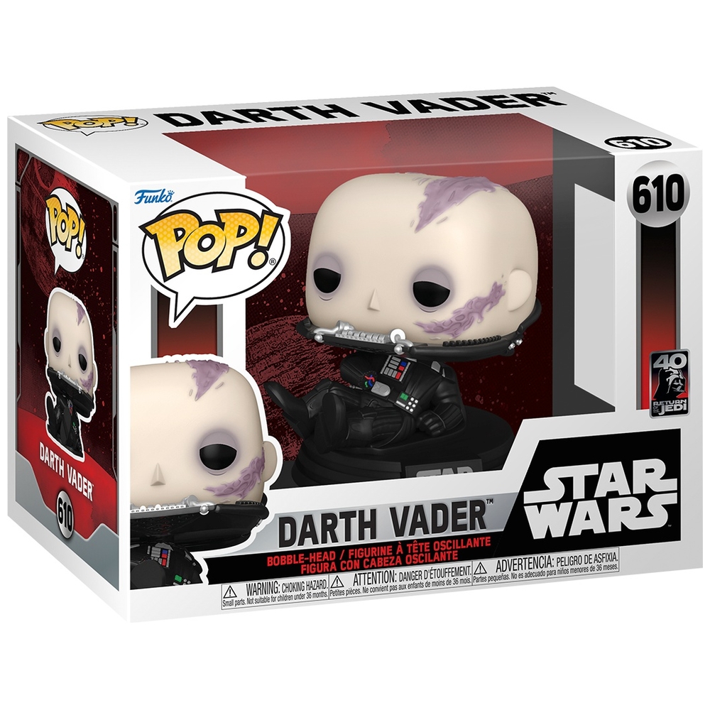 POP! Vinyl 610: Star Wars: Die Rückkehr der Jedi-Ritter 40. Jubiläum - Vader