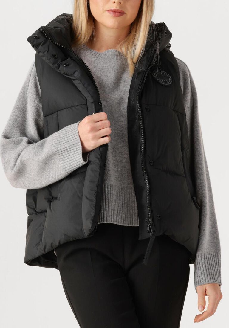 zwarte canada goose bodywarmer junction puffer 2622wb