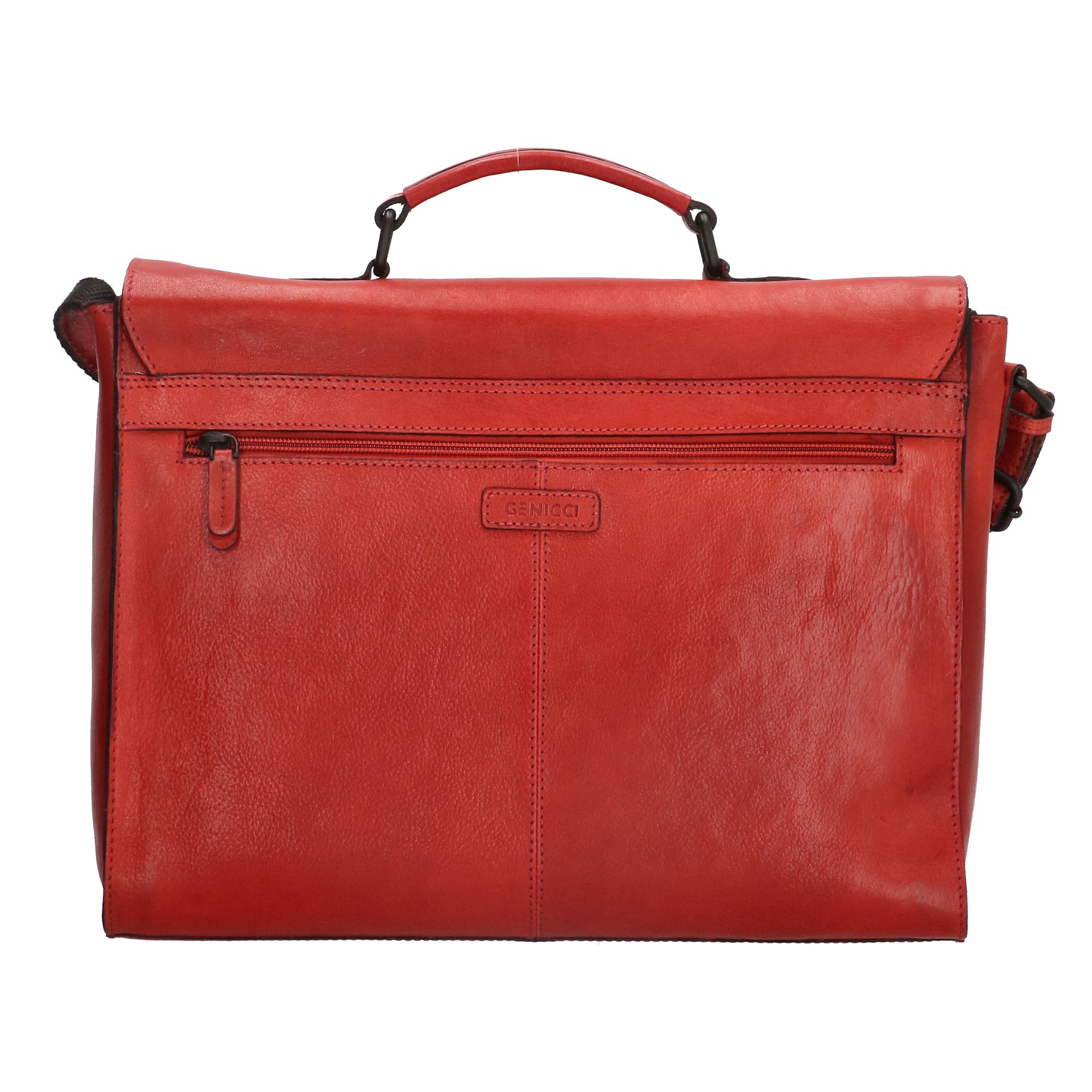 Genicci Prantik Stavanger Messenger Bag 13,3 inch Rood