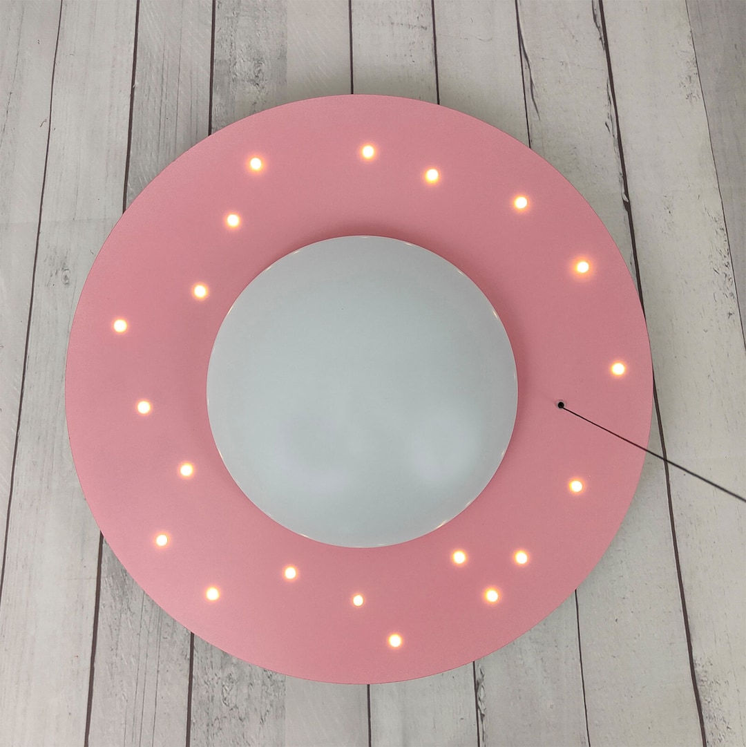niermann Retrofit Kinderlampe Decke STARLIGHT pastellrose