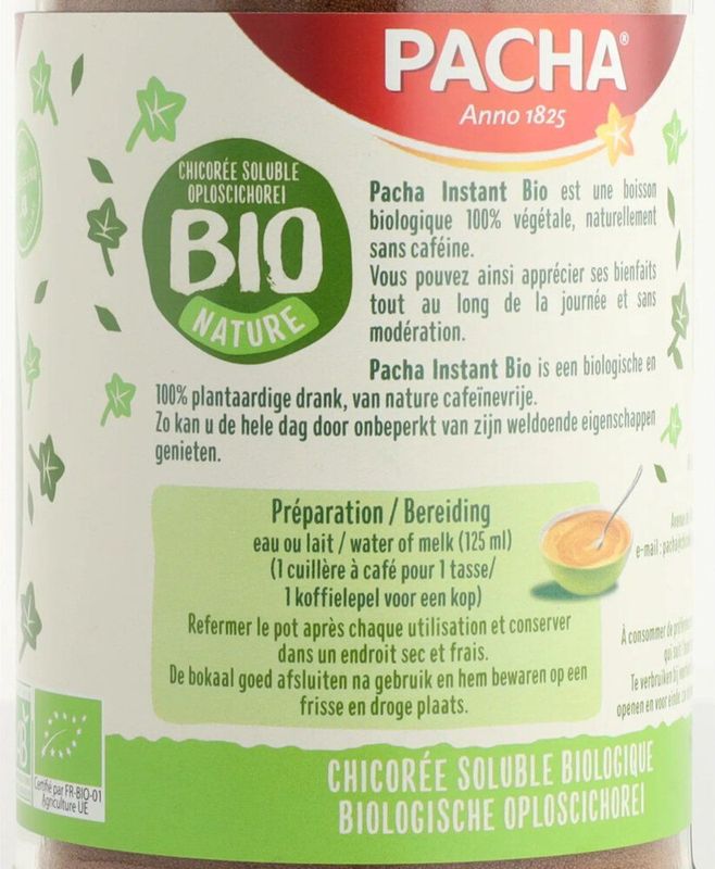 Pacha Instant Bio Nature Koffievervanger 100gr
