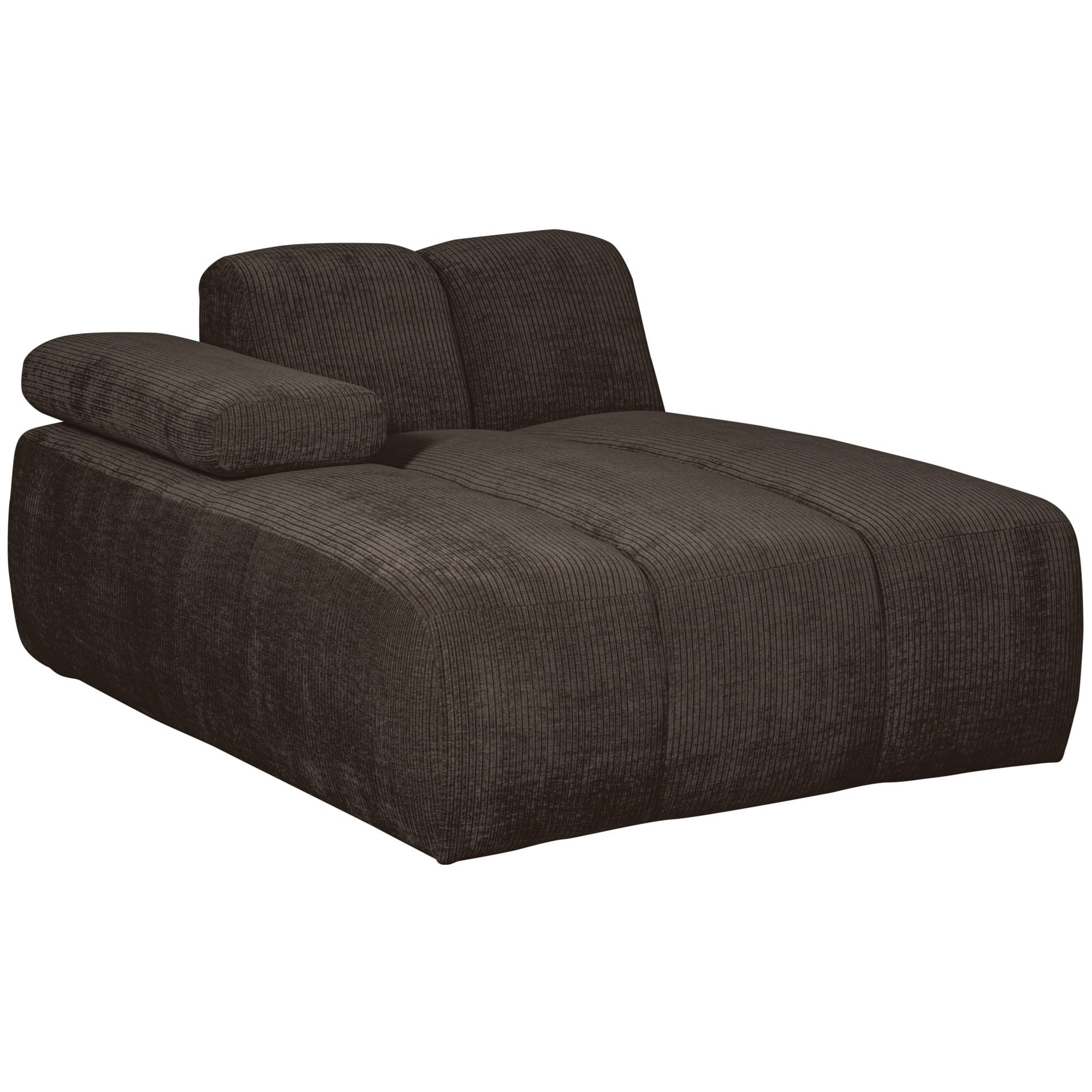 Chaise Longue Mojo Element Mojo Chaise Longue Element Links - Geweven Ribstof - Bruin