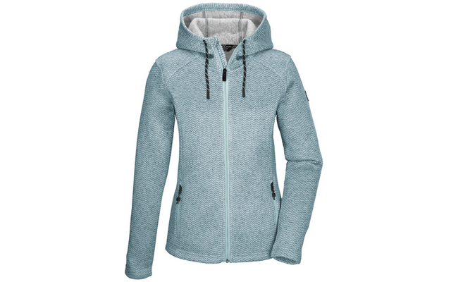 Killtec Damen Strickfleecejacke mit Kapuze