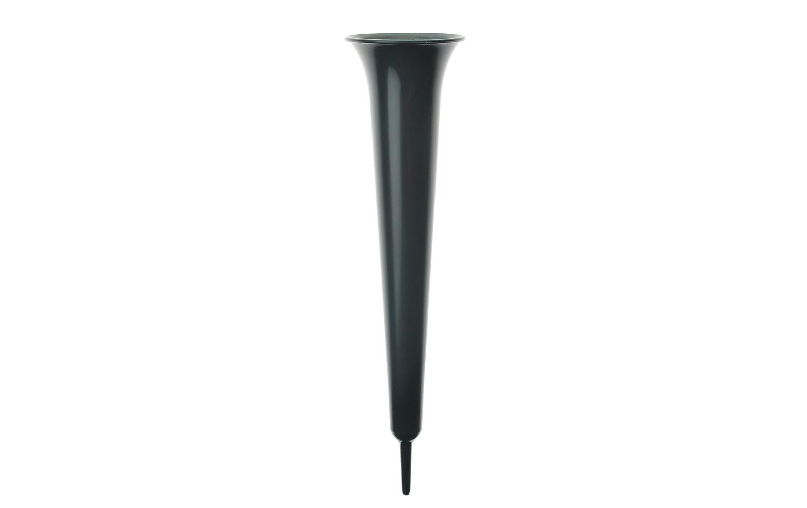 Grabvase Piccolo, 32 cm DunkelgrünFrostsichere Grabvase