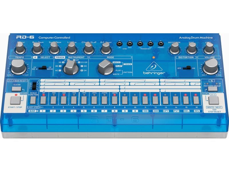Behringer Drum Machine RD-6-BB Klassische analoge Drum Machine
