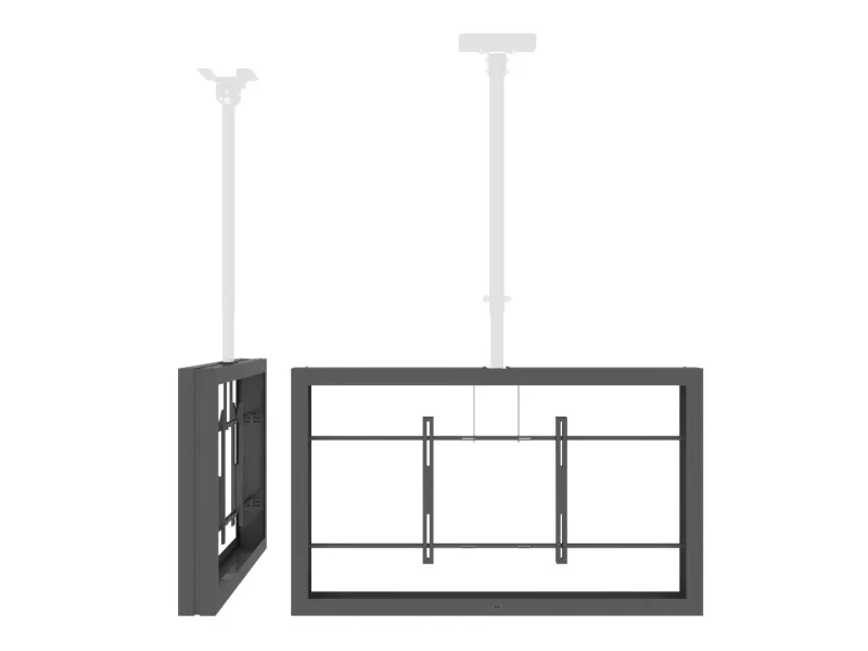SMS Smart Media Solutions 703-015-2, Kabinet, Anthracit, Aluminium, Rustfrit stål, Loft, 200 x 200,300 x 200,300 x 300,400 x 200,400 x 400,400 x 300, 139,7 cm (55