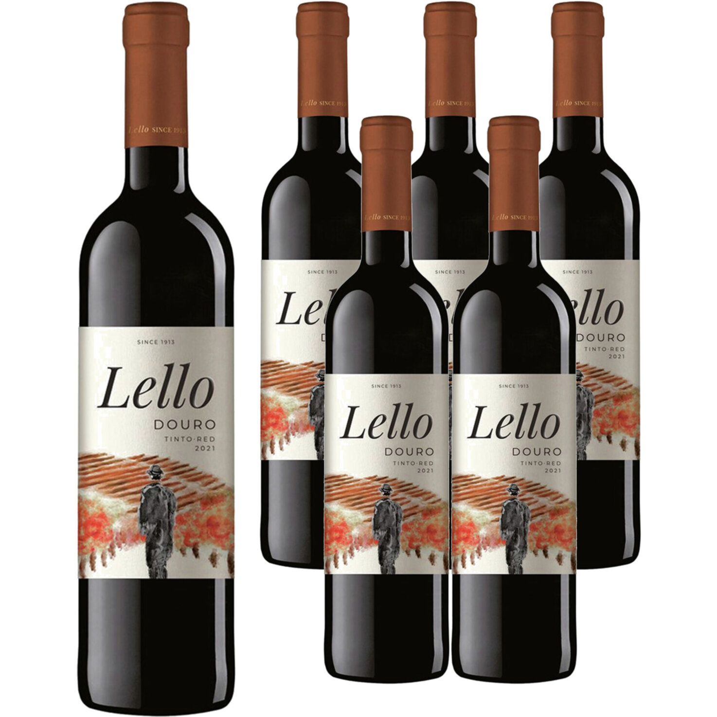 Douro DOC Lello Sociedade dos Vinhos Borges 6x 75cl -6x 75cl