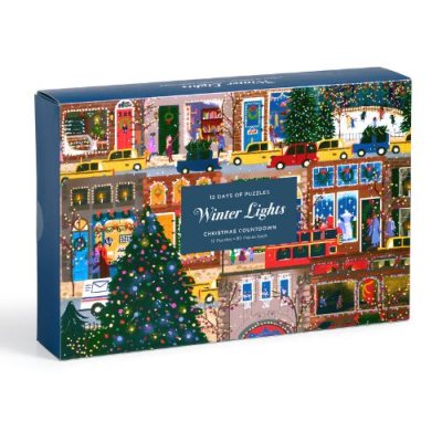 Joy Laforme Winter Lights 12 Days of Puzzles Holiday Countdown (Jigsaw)