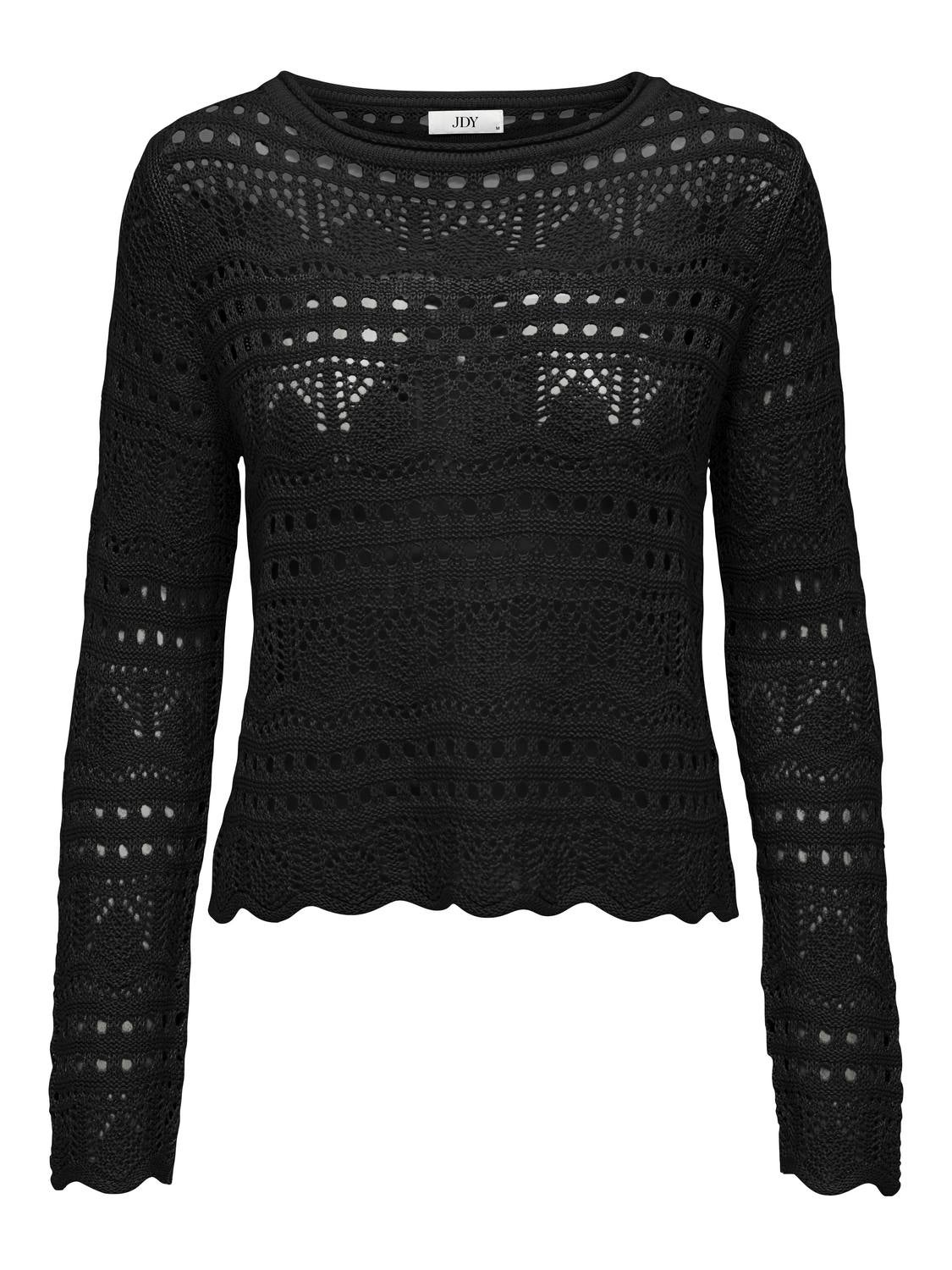 JDYSUN Strickpullover Black