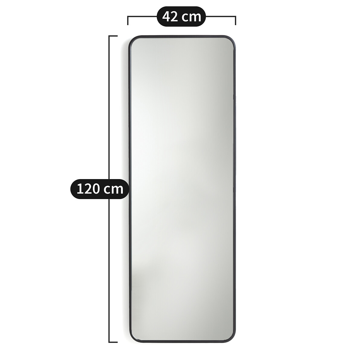 LA REDOUTE INTERIEURS<br>Espelho retangular 42x120 cm, Iodus