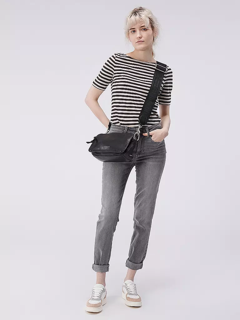 LIEBESKIND BERLIN Ledertasche - Umhängetasche CLARICE Medium schwarz