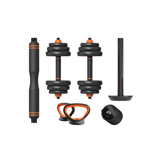 Kit Xiaomi Fed com halteres, barra e kettlebell de 30 kg