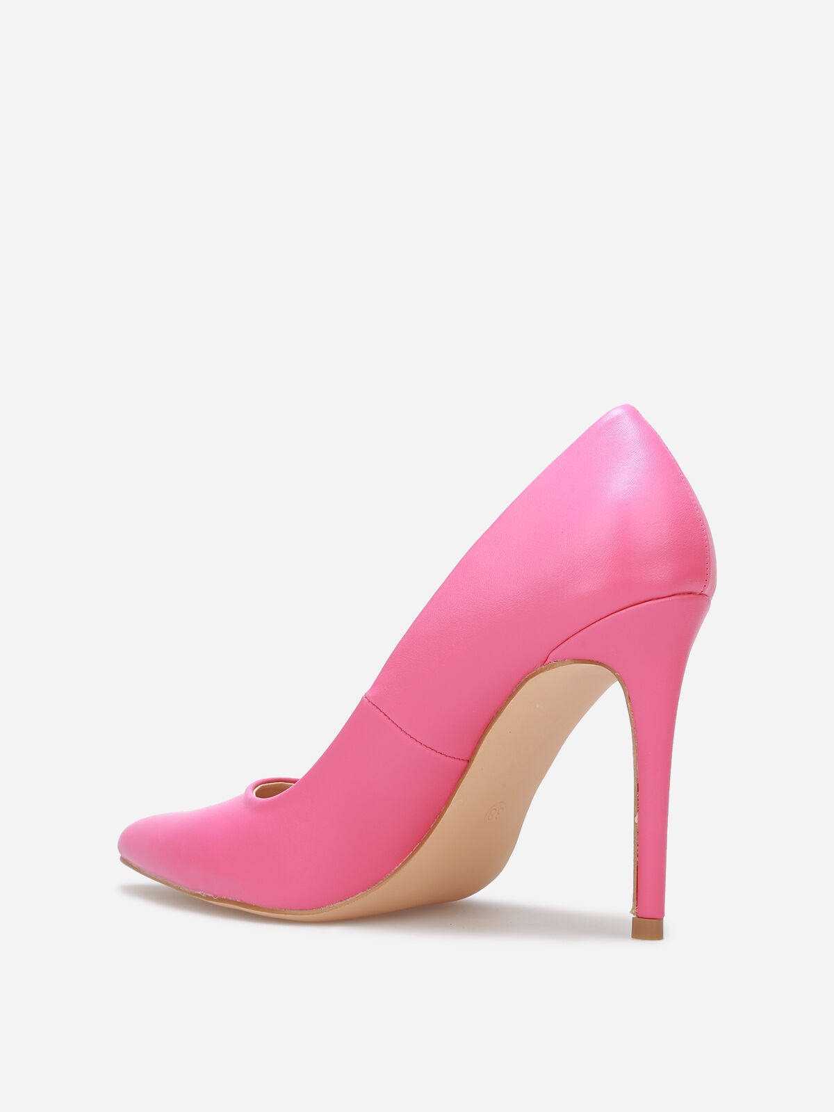 Stilettos pointus à talon aiguille- Fuchsia