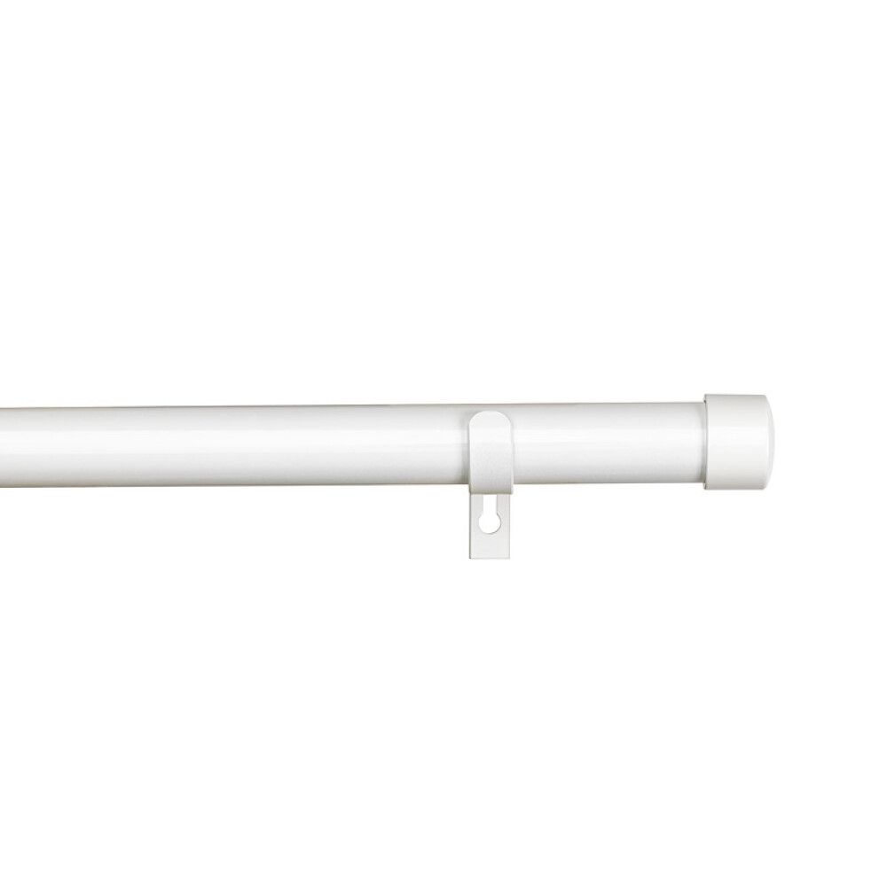 GARDINSTANG KIRSCH SCALA SETT 120-210CM Ø28MM HVIT