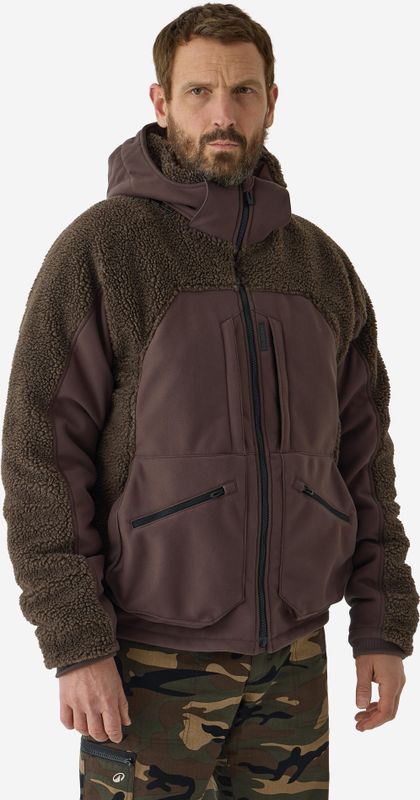 Warme jas silent 900 heren bruin