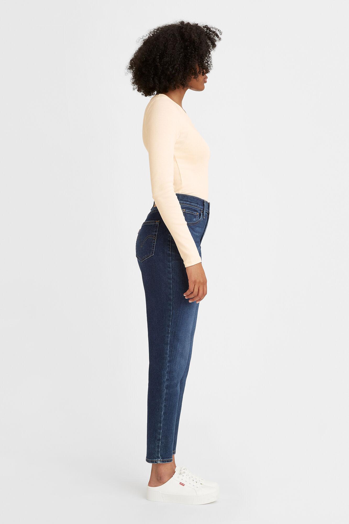 Calça jeans Mom de cintura alta™