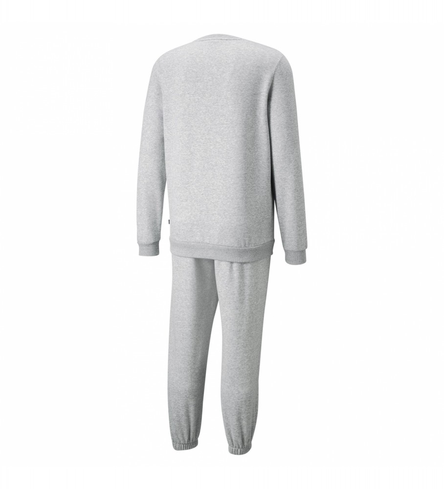 Conjunto de moletom Puma Chandal Feel Good FL cl cinza