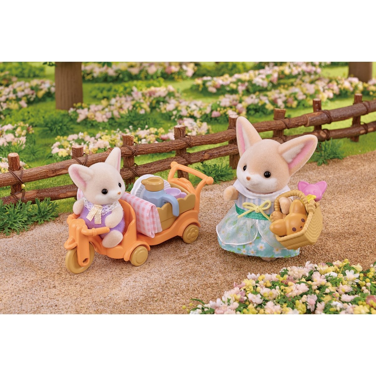 Le set de pique-nique des frères et sœurs Fennec - Sylvanian Families 5698