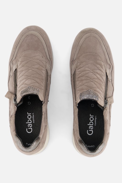 Gabor Instappers grijs Suede