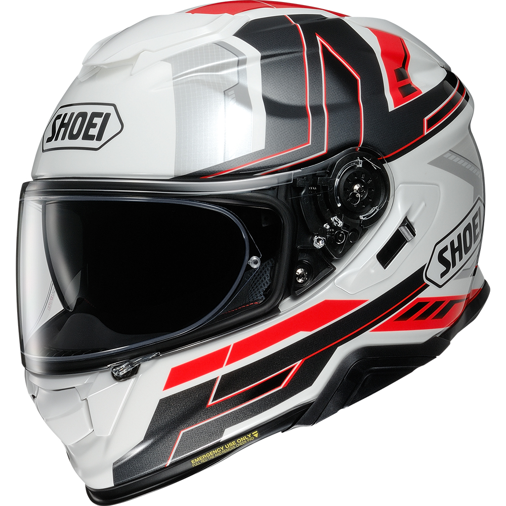 Shoei - Casque GT-Air 2 Aperture TC-6 / Blanc / Noir / Rouge