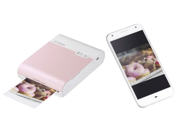 Canon SELPHY Square QX10 - Printer - farve - farvesublimering - 72 x 85 mm op til 0.7 min./side (farve) - Wi-Fi - pink