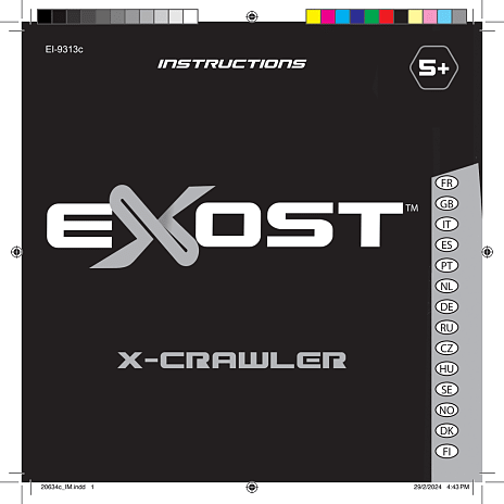 Exost X-crawler 20634 - Fjernstyret bil