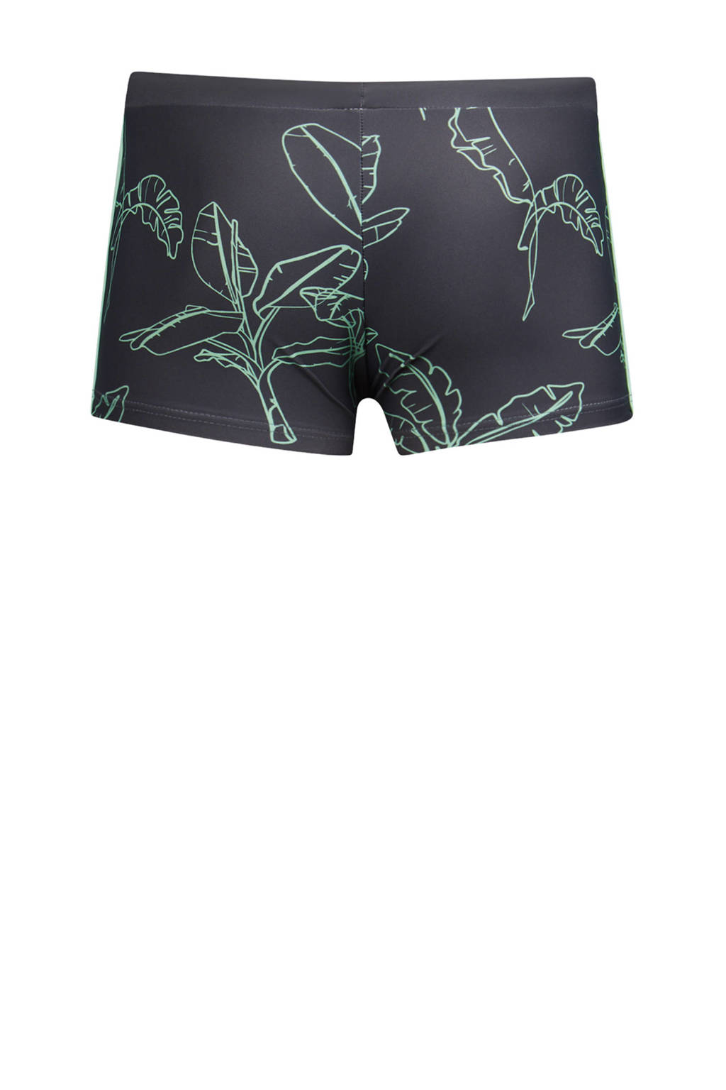 zwemboxer Jacco donkergrijs/groen