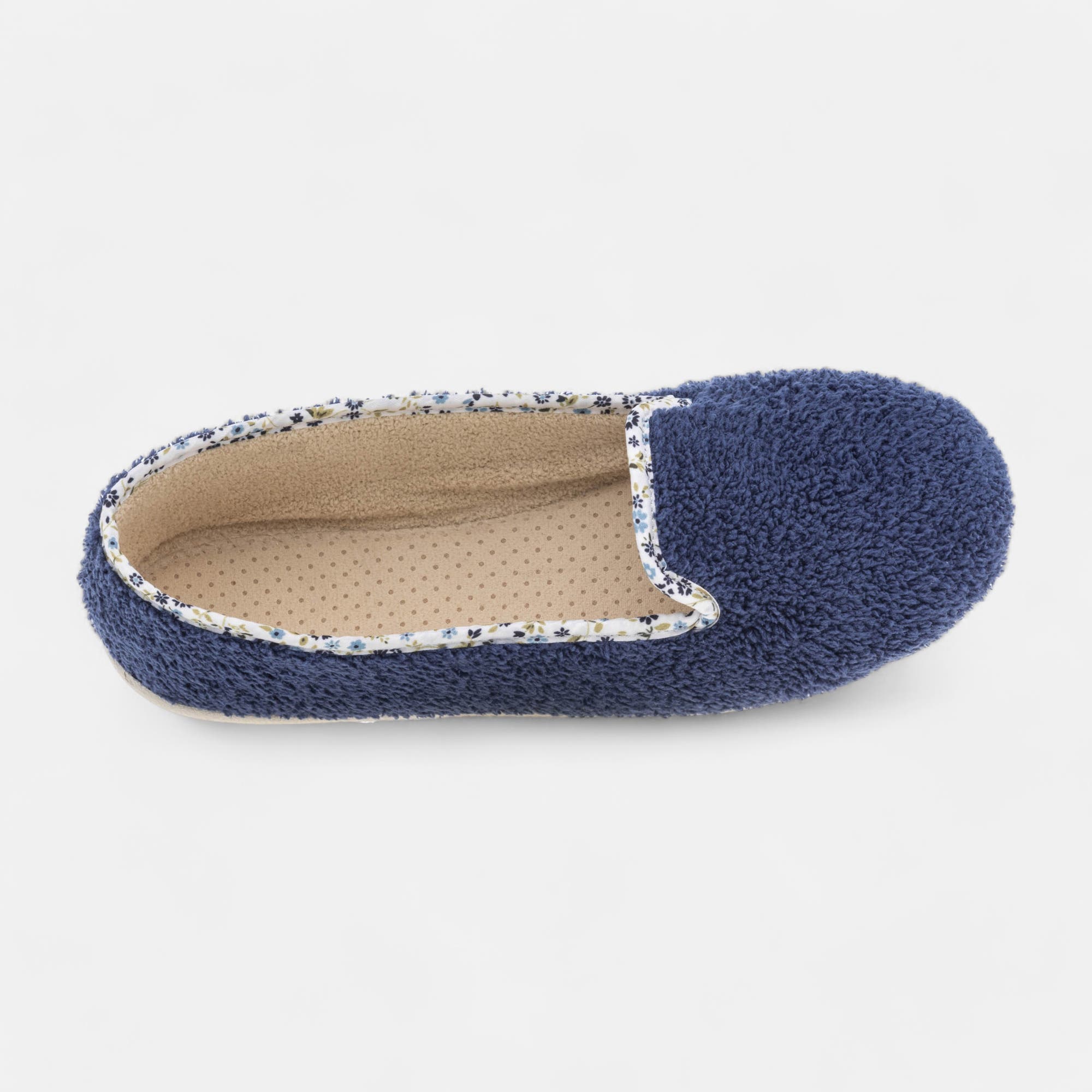 Chaussons ballerines Femme bleu