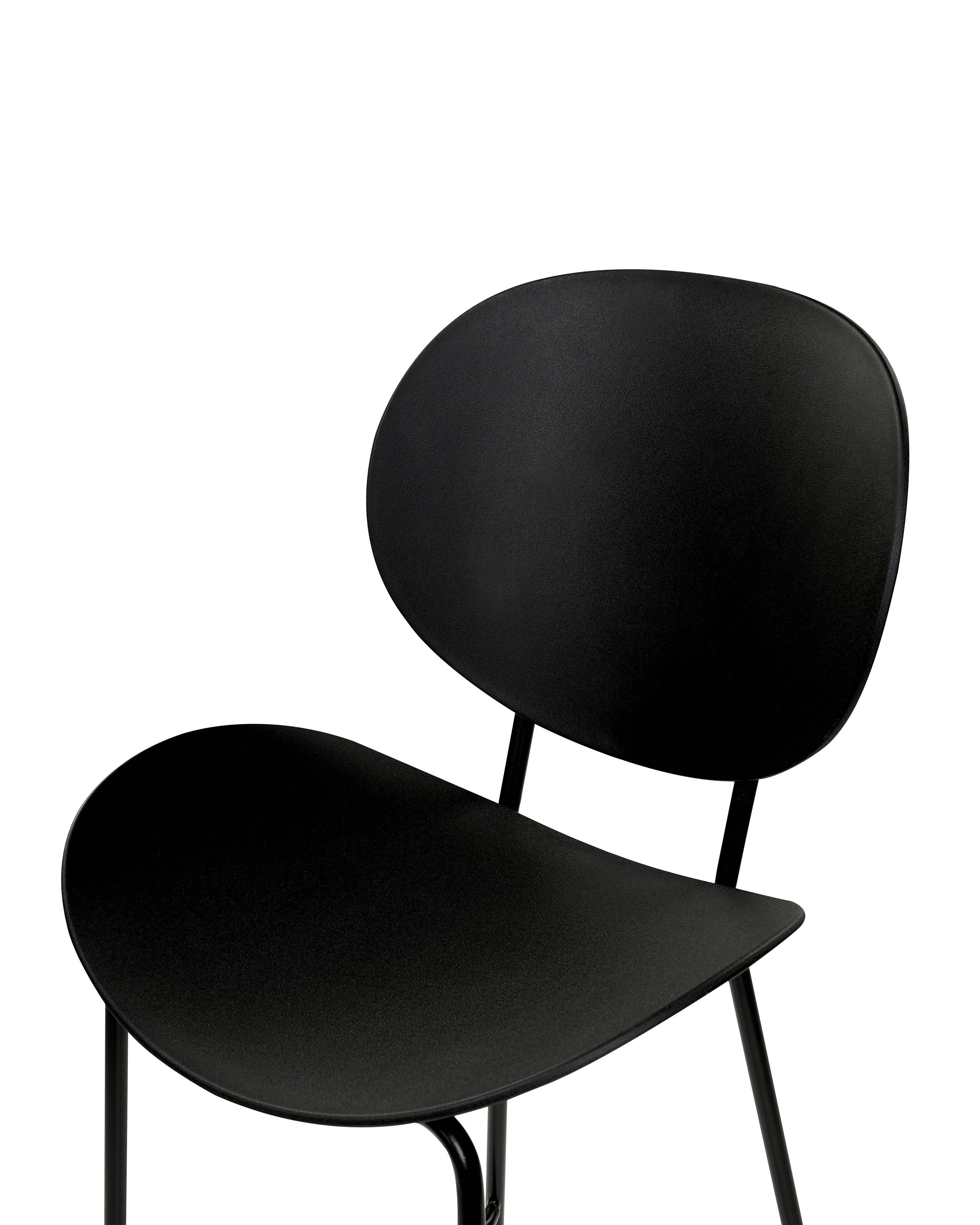 Set van 2 barstoelen SHONTO Zwart