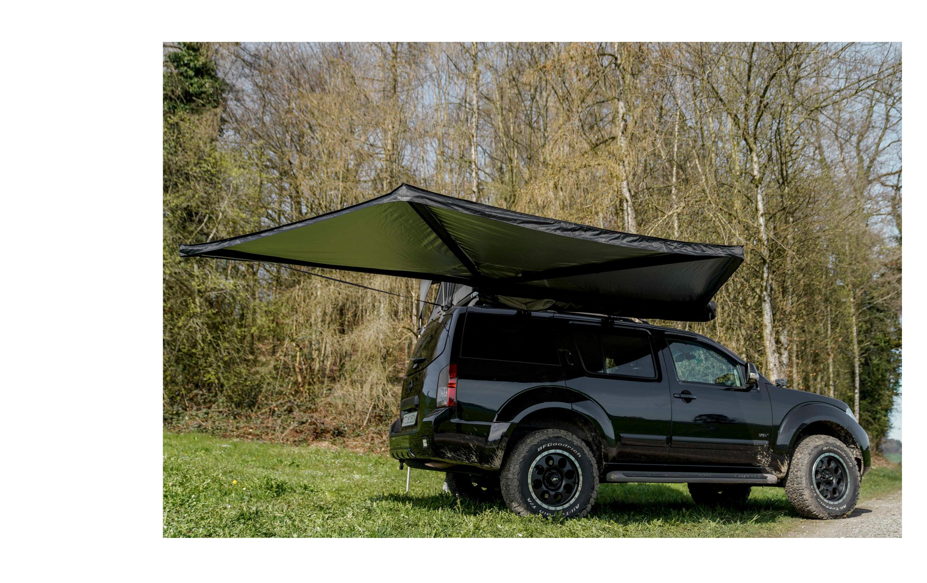 Vorzelt 180 °Car Awning Right-Side<br>Auto Markennisation