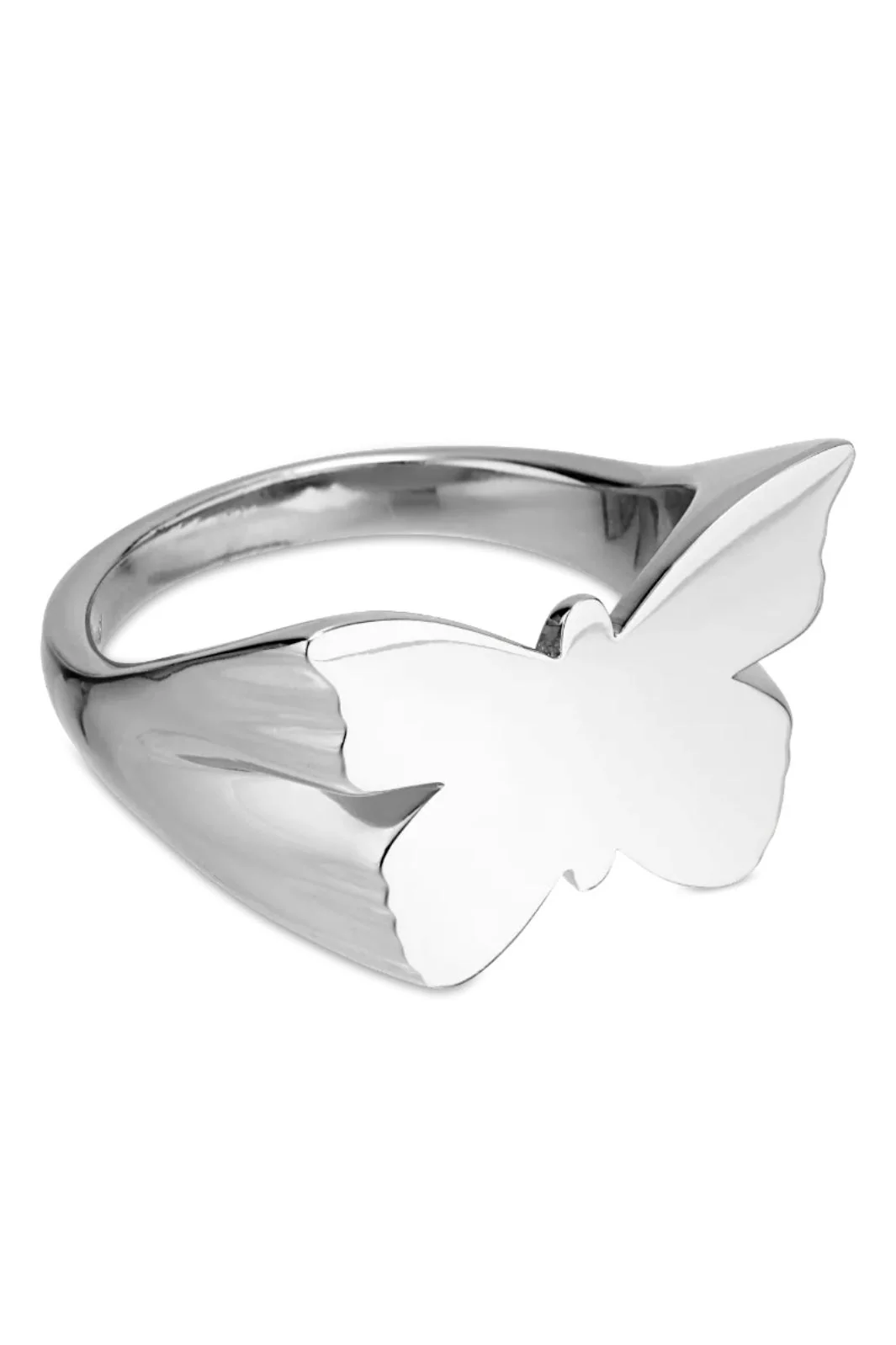 Jane Kønig Butterfly Signet ring solv