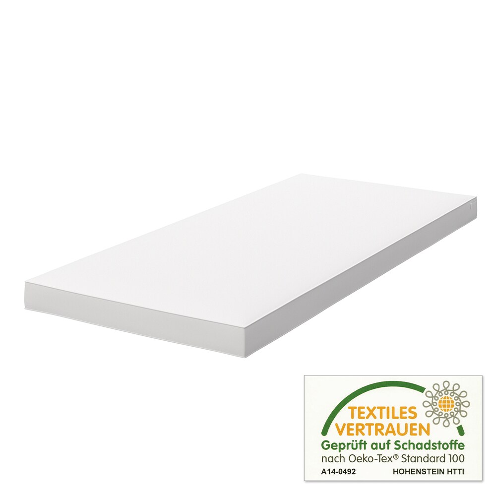 Vitalispa Komfortschaummatratze Zweitmatratze 90x200 cm PU-Füllung atmungsaktiv