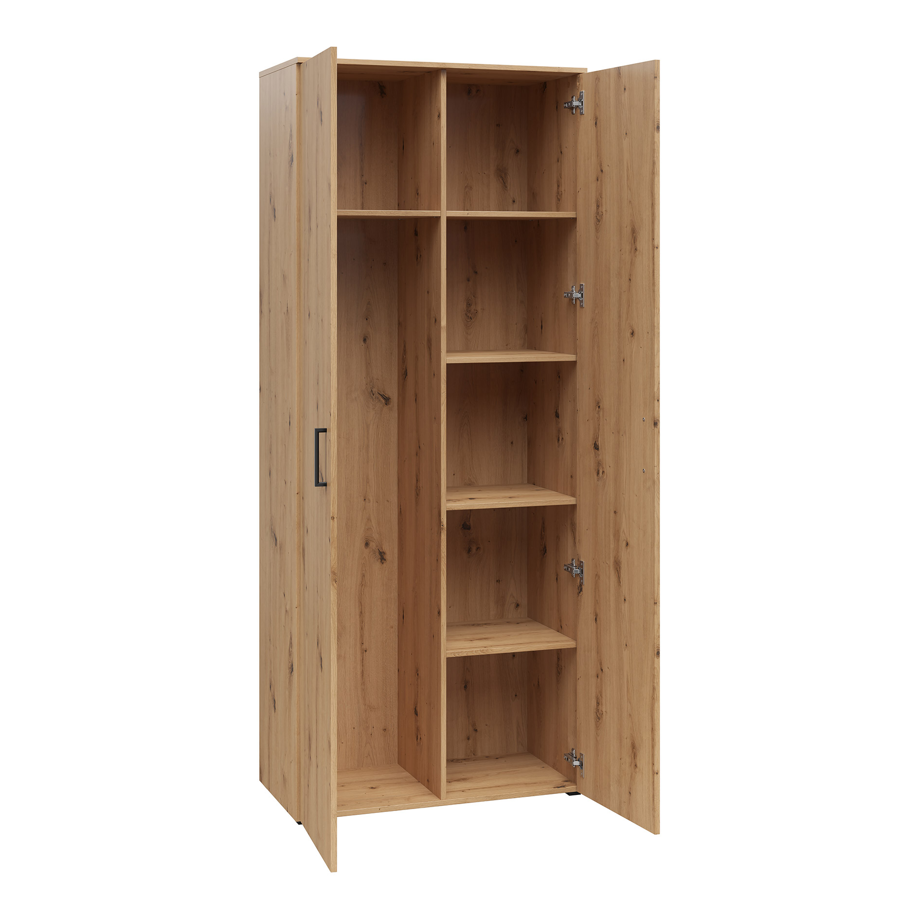 Haushaltsschrank - Artisan Eiche - Breite 80 cm