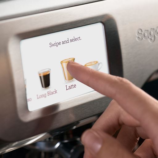Sage The Barista Touch Espressomaskine, Børstet Stål