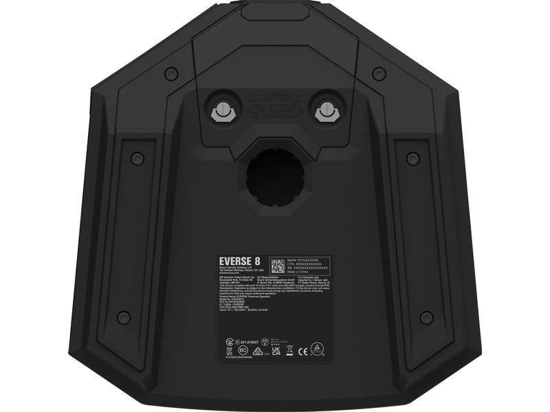 Electro-Voice Lautsprecher Everse 8 – Schwarz Akkubetriebener PA-Lautsprecher mit Bluetooth-Konnektivität